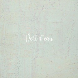 Étiquette personnalisée prénom et motif raton laveur de couleur vert d'eau