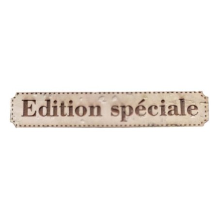 Étiquette gravée Édition spéciale en liège différents coloris au choix SCRAPMOUSET