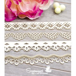 Chipboards "Bordures fantaisies" de Scrapmouset