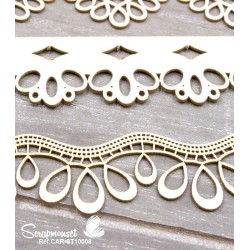 Chipboards "Bordures fantaisies" de Scrapmouset