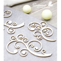 Chipboards "Arabesques" de Scrapmouset