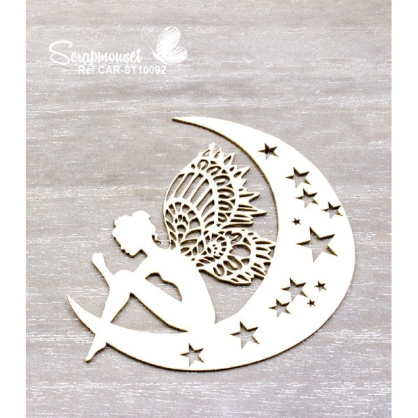 Chipboards "Monde féerique" de Scrapmouset