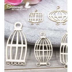 Chipboards "Cages" de Scrapmouset