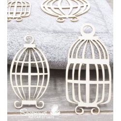 Chipboards "Cages" de Scrapmouset