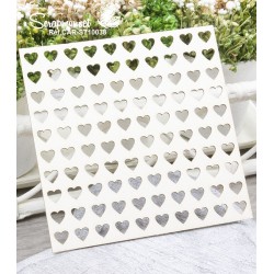 Chipboard "Fond Coeurs ajourés" de Scrapmouset