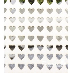 Chipboard "Fond Coeurs ajourés" de Scrapmouset