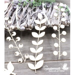 Chipboards "Tiges décoratives été" de Scrapmouset