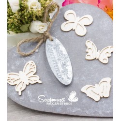 Chipboards "Petits papillons"