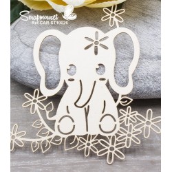 Chipboard "Petit éléphant"