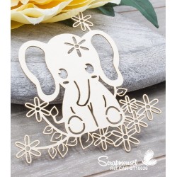 Chipboard "Petit éléphant"