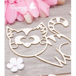 Chipboards "Boule de poils Chat"