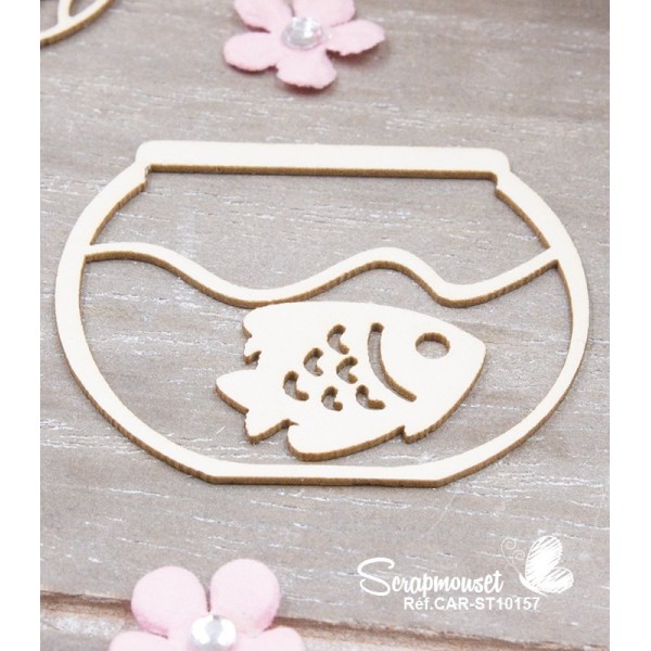 Chipboards "Boule de poils Chat"