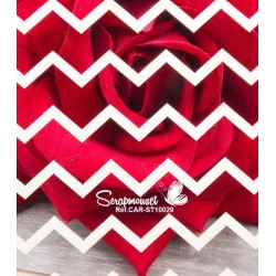 Chipboard "Fond moyens zig-zag"