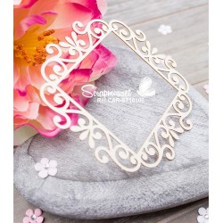 Chipboard "Cadre Augustine" de Scrapmouset