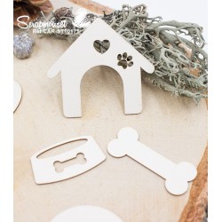 Chipboards "Mon adorable toutou" de Scrapmouset