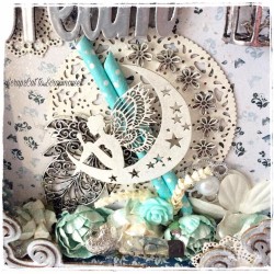 Chipboards "Monde féerique" de Scrapmouset