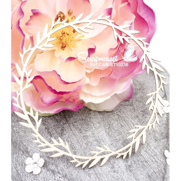  Chipboard "Cadre Cécilia" de Scrapmouset