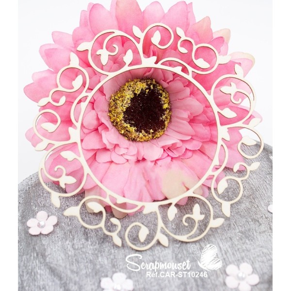  Chipboard "Cadre " de Scrapmouset