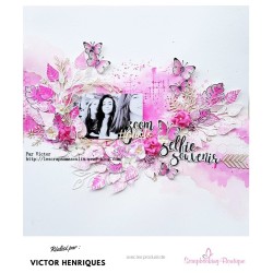 Mot en Carton bois - #photo - 4.7 x 2.1 cm