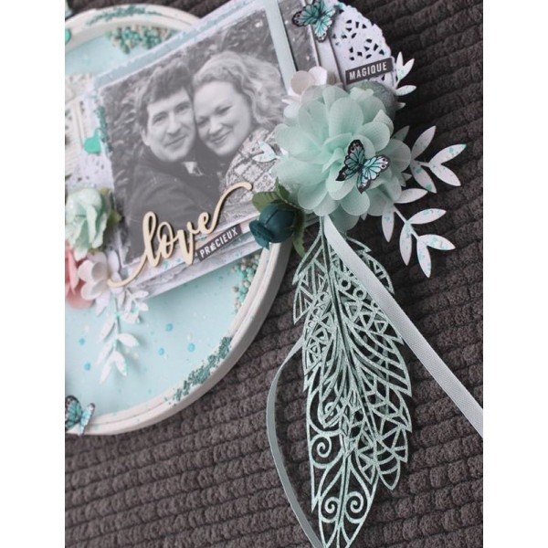 Mot en Carton bois - Love - 8 x 3 cm