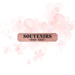 Etiquette souvenirs en Acrylique de couleur Rose Gold SCRAPMOUSET